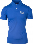 Meeste tennisepolo EA7 Man Jersey Polo Shirt - Sinine