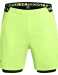 Meeste tennise&scaron;ortsid Under Armour Vanish Woven 2-in-1 - Roheline