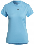 Naiste T-s&auml;rk Adidas Tennis Freelift Tee - T&uuml;rkiissinine