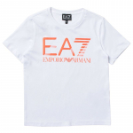 Poiste T-s&auml;rk EA7 Boys Jersey T-shirt - Valge