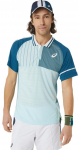 Meeste tennisepolo Asics Match Polo - T&uuml;rkiissinine