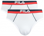 Meeste Bokserid Fila Man Brief 2P - Valge