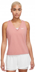 Naiste tennisetopp Nike Court Dri-Fit Victory Tank - Punane