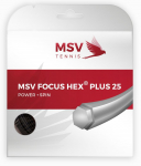 Tennisekeeled MSV Focus Hex Plus 25 (12 m) - Must