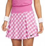 Naiste tenniseseelik Nike Court Dri-Fit Advantage Print Club Skirt - Lilla