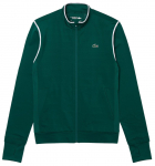 Meeste dressipluus Lacoste Thermo-Regulating Zip Sweatshirt M - Roheline
