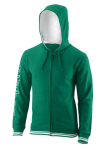 Meeste dressipluus Wilson Team II FZ Hoody M - Roheline