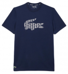 Meeste T-s&auml;rk Lacoste Ultra Dry Pique Tennis T-Shirt - Sinine
