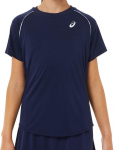 T&uuml;drukute T-s&auml;rk Asics Tennis Short Sleeve Top - Sinine