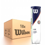Tennisepallid karbis Wilson Roland Garros All Court - 18 x 4B