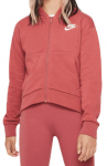 T&uuml;drukute džemper Nike Sportswear Club Fleece Full Zip Hoodie - Pruun