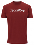 Meeste T-s&auml;rk Tecnifibre Club Cotton Tee - Punane