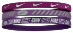 Peapael Nike Metallic Hairbands 3.0 3P - Lilla