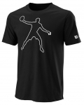 Meeste T-s&auml;rk Wilson Bela tech Tee II M - Must