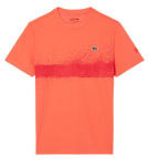 Meeste T-s&auml;rk Lacoste Tennis x Novak Djokovic - Oranž