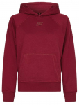 Naiste tennisejakk Tommy Hilfiger Relaxed Soft Modal Fleece HWK - Punane