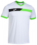 Meeste T-s&auml;rk Joma Court Short Sleeve - Valge