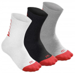 Tennisesokid Wilson Youth Core Crew Sock 3P - Valge