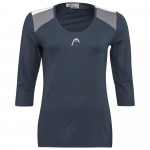 Naiste T-s&auml;rgid (pikkade k&auml;istega) Head Club 22 Tech 3/4 Shirt - Sinine