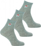 Tennisesokid Fila Quarter Plain Socks F9303 3P - Hall