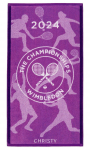 Tenniser&auml;tik Wimbledon Championship Towel 2024 - Lilla