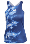 Naiste tennisetopp Adidas Melbourne Y-Tank - Sinine