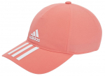 Tennisem&uuml;ts Adidas Aeroready 3-Stripes Baseball Cap - Roosa