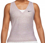 Naiste tennisetopp Nike Court Dri-Fit Victory Tank Printed W - Roosa