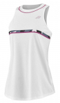 Naiste tennisetopp Babolat Aero Cotton Tank Woman - Valge