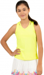 T&uuml;drukute T-s&auml;rk Lucky in Love Core V-Neck Cutout Tank Girls - Kollane