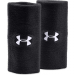 Tennise randmepael Under Armour Performance Wristbands 15cm - black