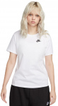 Naiste T-s&auml;rk Nike Sportswear Club Essentials T-Shirt - Valge