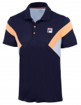 Meeste tennisepolo Fila Polo Adrian - Sinine