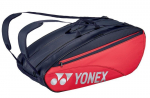 Tennise kotid Yonex Team Racket Bag 9 Pack - Punane