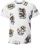 Poiste T-s&auml;rk Hydrogen Tattoo Tech Tee Kids - Valge