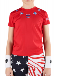 Poiste T-s&auml;rk Hydrogen Star Tech T-Shirt - Punane