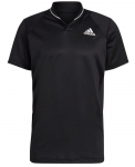 Meeste tennisepolo Adidas Club Rib Polo - Must