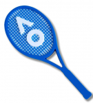 Vidin Australian Open Magnet Tennis Racquet - Mitmev&auml;rviline