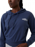 Naiste tennisejakk Bj&ouml;rn Borg Stockholm Crop Hoodie - Sinine