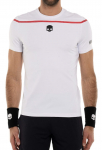Meeste T-s&auml;rk Hydrogen Tennis Zig Zag Tape T-Shirt - Valge