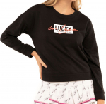 Naiste tennisejakk Lucky in Love Core Signature Lucky In Love Pullover - Must