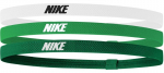 Peapael Nike Elastic Headbands 2.0 3P - Valge