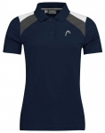 Naiste polos&auml;rk Head Club 22 Tech Polo Shirt W - Sinine