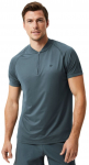 Meeste tennisepolo Bj&ouml;rn Borg Ace Performance Zip Polo - Roheline
