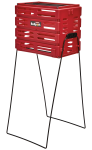 Pallikorv Tourna Ballport 80 Balls - Punane
