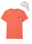 Meeste T-s&auml;rk Lacoste Tennis x Novak Djokovic Pack - Oranž