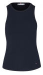Naiste tennisetopp Tommy Hilfiger Slim Rib Tank - Sinine