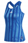 Naiste tennisetopp Adidas Y-Tank ENG W - Sinine