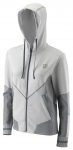 Naiste tennisejakk Wilson Rush Pro SMLS Hooded Jacket W - Hall
