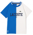 Poiste T-s&auml;rk Lacoste Kids Sport x Daniil Medvedev Jersey T-Shirt - Sinine